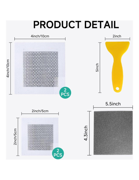 Kit de Reparación de Drywall Carpoly 32oz - Masilla y Parches