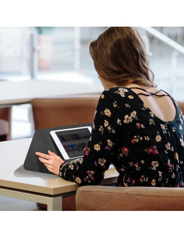 Soporte de Tableta BZVV Negro con Bolsillo y Ángulo Ajustable