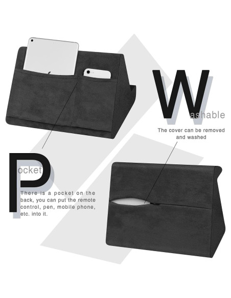 Soporte de Tableta BZVV Negro con Bolsillo y Ángulo Ajustable