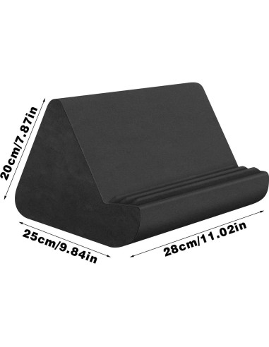 Soporte de Tableta BZVV Negro con Bolsillo y Ángulo Ajustable