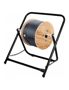 Carro de Cable AdirPro 100 Lb Negro - Soporte de Alambre 50.8 cm