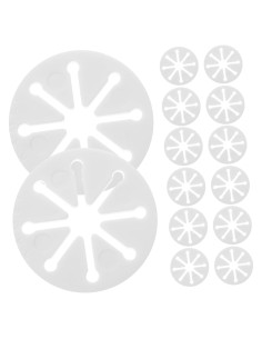 28 Clips Sujetadores de Calcetines TOPPERFUN Multicolores