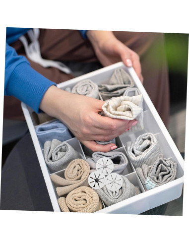 28 Clips Sujetadores de Calcetines TOPPERFUN Multicolores