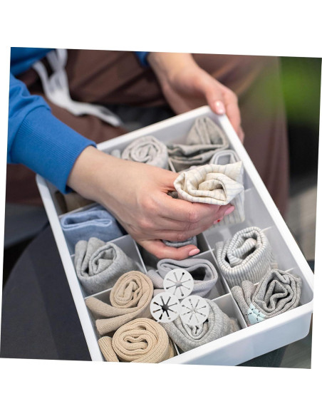 28 Clips Sujetadores de Calcetines TOPPERFUN Multicolores