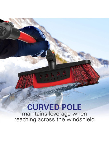 Cepillo de Nieve Extensible Mallory 14186ML 132 cm y Picador de Hielo