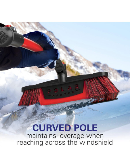 Cepillo de Nieve Extensible Mallory 14186ML 132 cm y Picador de Hielo