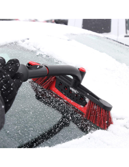 Cepillo de Nieve Extensible Mallory 14186ML 132 cm y Picador de Hielo