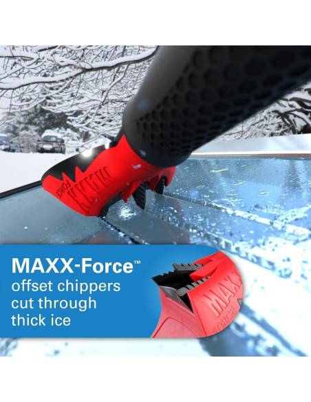 Cepillo de Nieve Extensible Mallory 14186ML 132 cm y Picador de Hielo