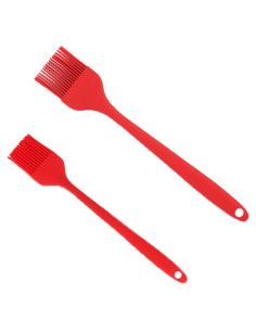 2 Piezas Brochas de Silicona LannuMet para Untar Salsas