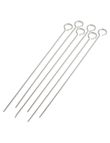 Pinchos de Acero Inoxidable Norpro 30.5 cm Set de 6