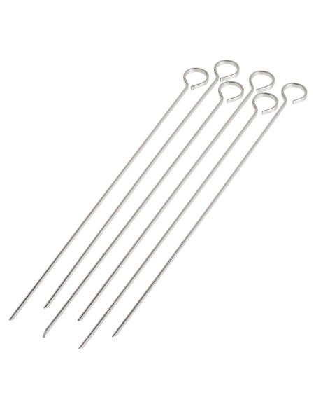 Pinchos de Acero Inoxidable Norpro 30.5 cm Set de 6