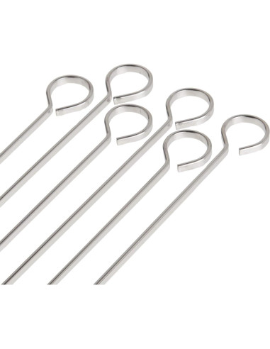 Pinchos de Acero Inoxidable Norpro 30.5 cm Set de 6