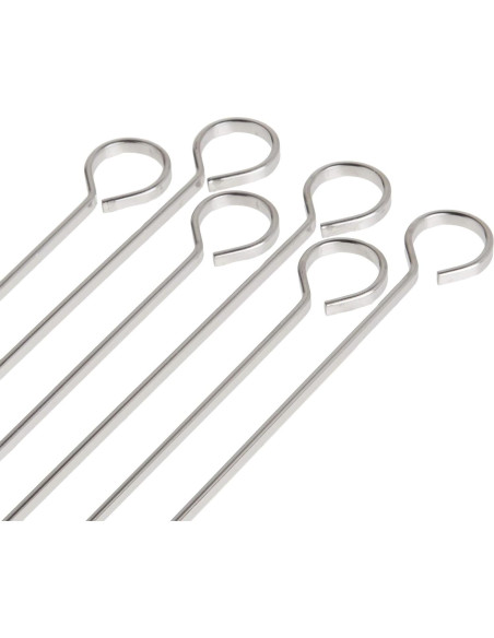 Pinchos de Acero Inoxidable Norpro 30.5 cm Set de 6