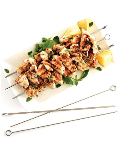 Pinchos de Acero Inoxidable Norpro 30.5 cm Set de 6