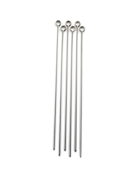 Pinchos de Acero Inoxidable Norpro 30.5 cm Set de 6