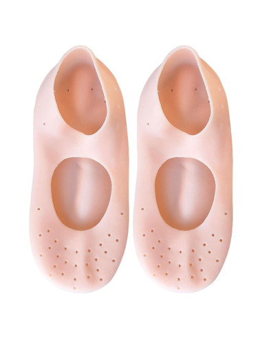 Calcetines Hidratantes FOOTINSOLE.COM - Tratamiento Spa para Pies Suaves (Pequeño, 1 Par)