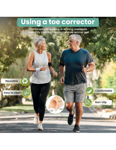 Corrector de Dedo en Martillo CEYOME - Paquete de 6 Tamaño M