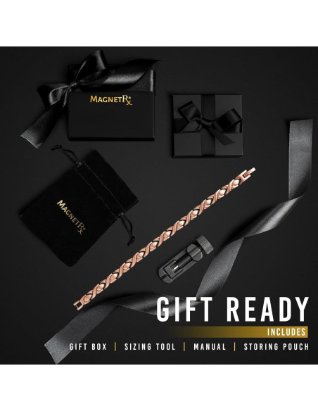 Tobillera Magnética de Cobre MagnetRX para Mujeres - 26.5 cm