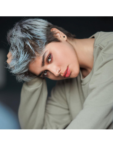 10 Piezas Aros Nasales Hipoalergénicos Acero Quirúrgico 6-10mm