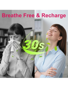 Inhalador Nasal Mini PURAX - Aceites Naturales 8PCS 2