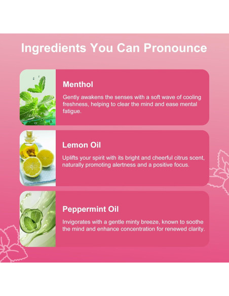 Inhalador Nasal Mini PURAX - Aceites Naturales 8PCS