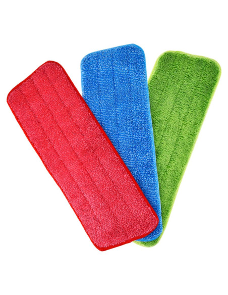 Almohadillas de Mopa Shappy Microfibra 3 Piezas 42x14cm