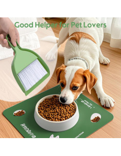 Juego de Escoba y Recogedor ThinkLearn Verde Compacto 2 Piezas 2