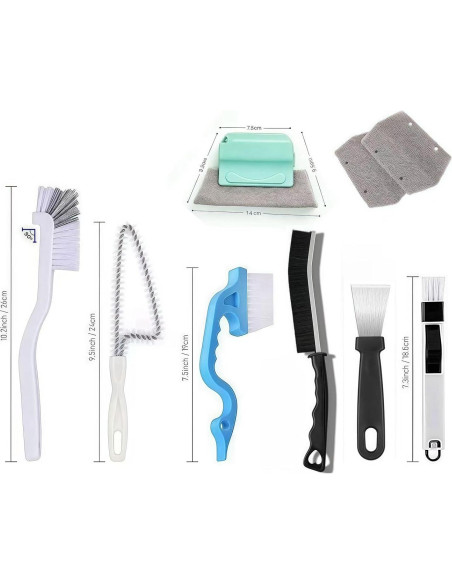 Kit de Limpieza 10 Piezas Ruckaystar para Hogar y Oficina