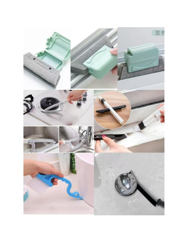 Kit de Limpieza 10 Piezas Ruckaystar para Hogar y Oficina