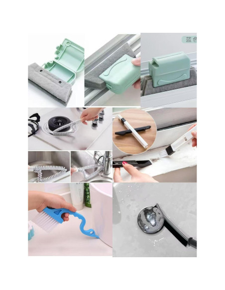 Kit de Limpieza 10 Piezas Ruckaystar para Hogar y Oficina