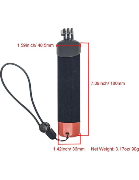 Agarradera Flotante Impermeable HuaerHui para GoPro Hero 12-13