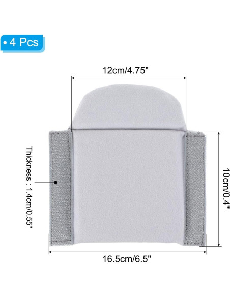 Divisor Acolchado para Bolsa de Cámara PATIKIL 4Pcs 16.5x16cm