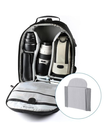 Divisor Acolchado para Bolsa de Cámara PATIKIL 4Pcs 16.5x16cm