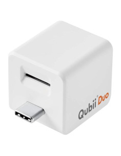 MAKTAR Qubii Duo USB-C 128GB Respaldo Automático iPhone