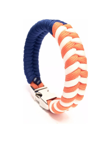 Pulsera de Paracord 550 Tru550 para Hombre - New York Knicks
