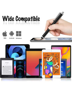 Bolígrafo Stylus IC ICLOVER 10PCS Metal para Pantallas Táctiles 2