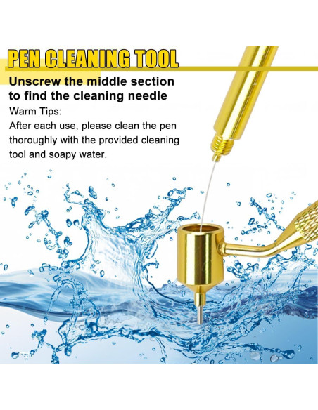 Bolígrafo de Pintura Automotriz Sandfren 0.5mm Amarillo