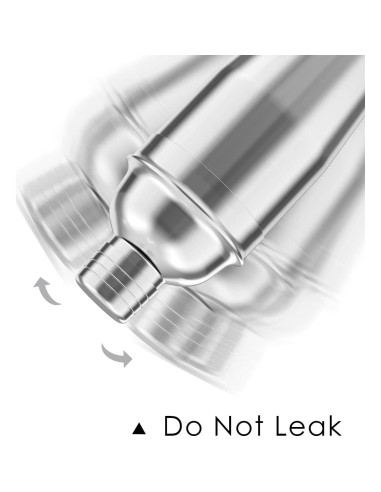 Shaker de cóctel LUCKYGOOBO 24 oz Acero Inoxidable Profesional