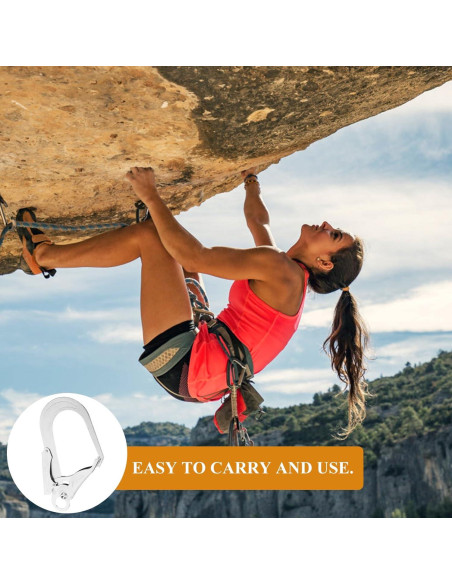 Gancho de Seguridad DOITOOL de Acero Aleado 22cm con Bloqueo