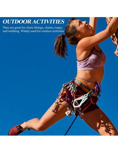 Gancho de Seguridad DOITOOL de Acero Aleado 22cm con Bloqueo