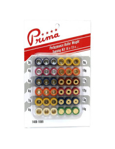 Kit de Afinación de Pesas de Rodillo Prima 16x13 (3g a 14g)