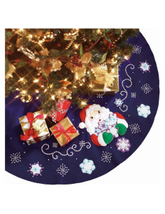 Kit de Falda de Árbol de Navidad Design Works Crafts 106.68 cm