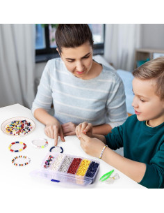 Kit de Cuentas de Arcilla Funtopia 5000 Pcs para Pulseras 2