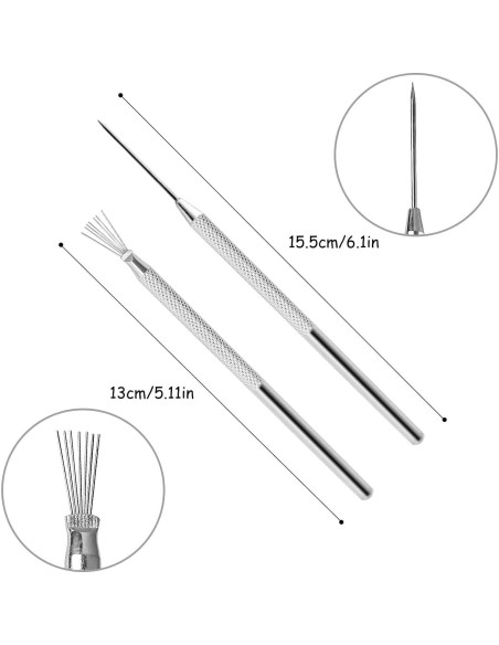 Set de Herramientas para Cortar Arcilla Polimérica Takelablaze 12 Piezas