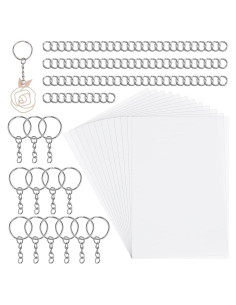 Kit de 132 Hojas Shrinky Dink SOFPLATE para Joyería DIY