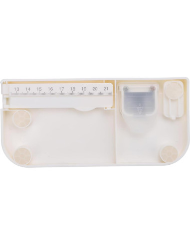 Perforador de Pestañas AYNEFY con 4 Tamaños de Etiquetas