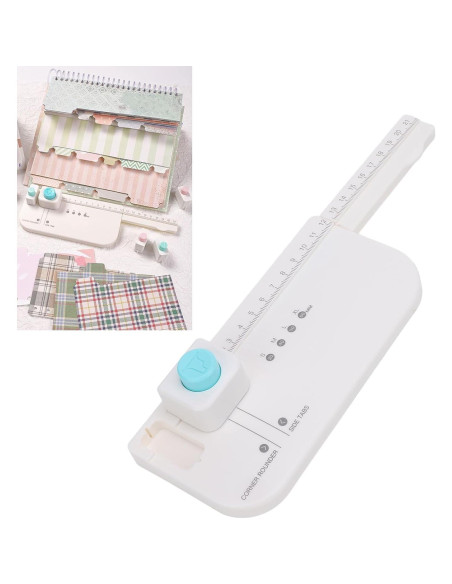 Perforador de Pestañas AYNEFY con 4 Tamaños de Etiquetas