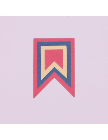 Set de Mini Troqueles Banderas Craftelier - 4 Piezas