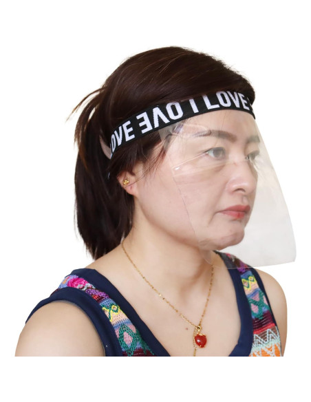 Escudo Facial Pinklilycare 2 Pack para Ducha - Protección Ocular y Nasal