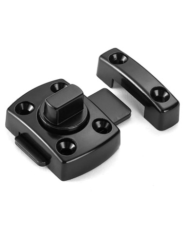 2 Pestillos de Perno Giratorio INIRET para Puertas y Ventanas